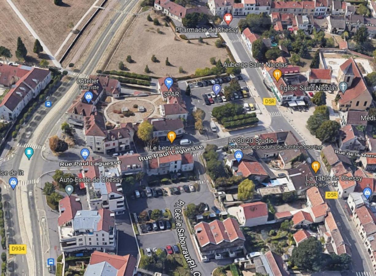 L'Essentiel, Proche De Disneyland Paris 2 Chambres Et 2 Sdb Chessy  Bagian luar foto